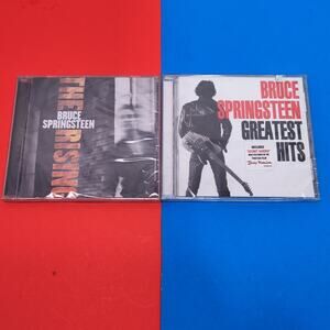 Sealed Bruce Springsteen CD Lot Rising Greatest Hits Compilation Hype Sticker